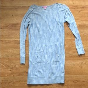 Lilly Pulitzer Light Blue Sweater Dress XS